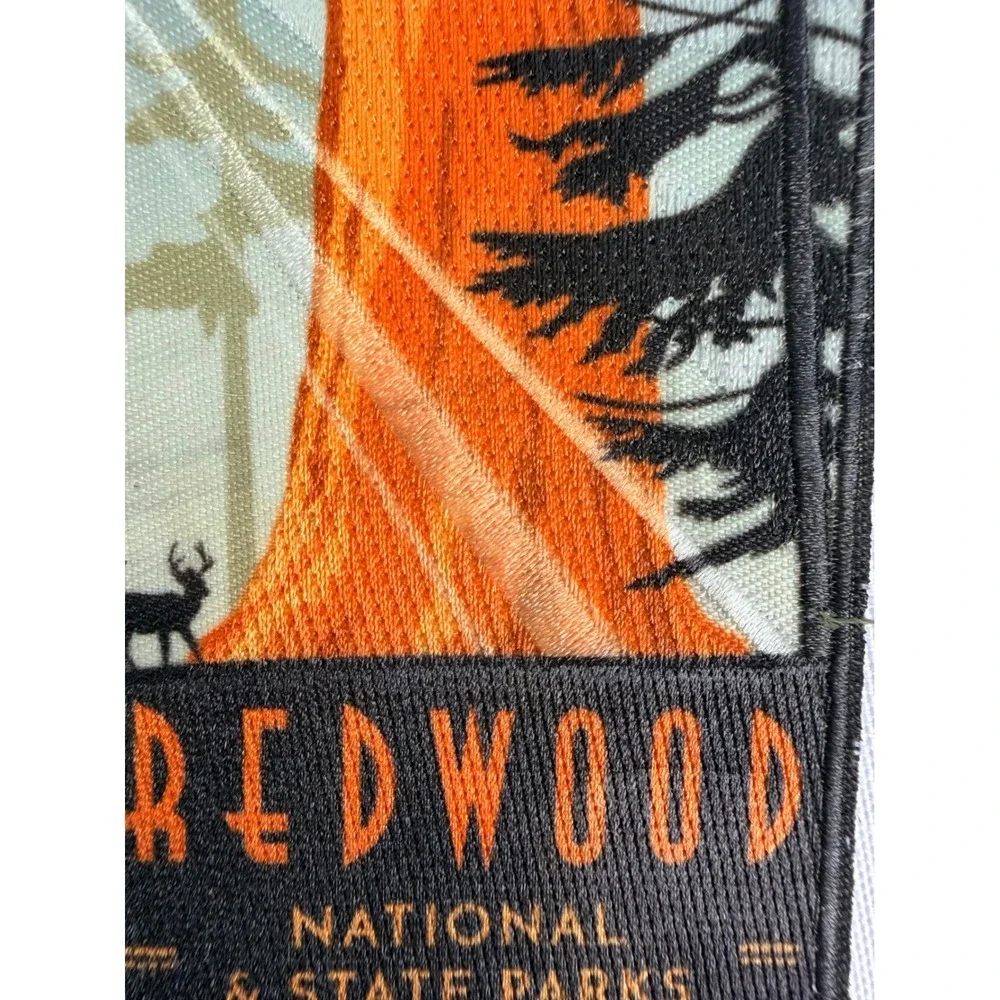 N/A embroidered redwood